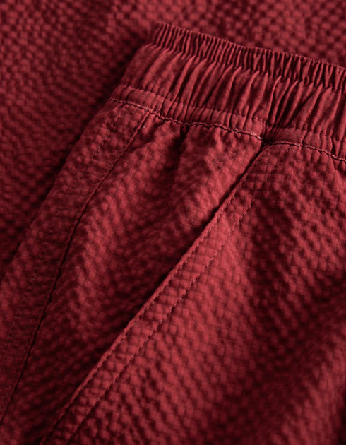LES DEUX STAN SEERSUCKER SWIM SHORT